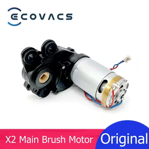 Original ECOVACS Main Brush Motor Assembly ZJ2228 for DEEBOT OZMO X2 Omni X2S Turbo Robot Vacuum Cle