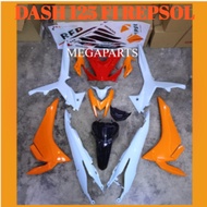DASH125 FI V1 REPSOL BODY COVER SET COLOUR PARTS + FREE STICKER HONDA DASH 125 FUEL INJECTION COVERS
