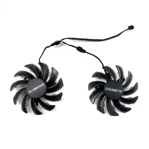 75mm 3pin T128010SM PLD08010S12H For GIGABYTE GeForce GTX 960 GTX950, GV-N960OC, GV-N950WF2OC Video 
