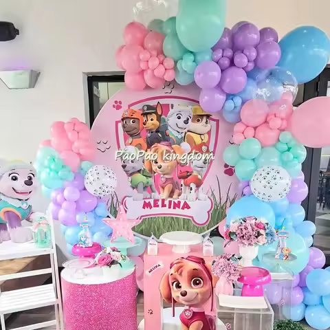PAW Patrol Balloon Garland Arch Kit PAW Patrol Party Decorations Kids Birthday Party Dog Balloon Kid