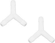 cyclingcolors 2 x Hose Connector 4 mm Y Plastic Connector Petrol Fuel Hose Hose Connector Hose Car M