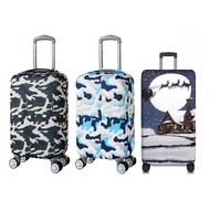 [Elastic Anti-Dust Cover] 2 Feet Inch 12 To 24 Travel Boarding Case Elastic Thickened Cover Luggage 