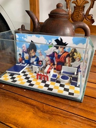 akuarium unik tema DRAGON BALL. akuarium unik .akuarium cupang