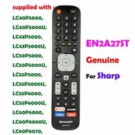 EN2A27ST   For Sharp LCD LED HDTV Smart TV Remote Control NETFLIX LC40P5000, LC40P5000U, LC43P5000, 