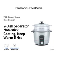 Panasonic 2.2L Conventional Rice Cooker with Steam Basket SR-Y22FGJLSH
