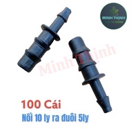 100 5mm to 10mm connectors used in irrigation systems