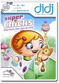 LeapFrog Didj Custom Learning Game Super Chicks!