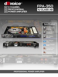 FPA-350 POWER AMPLIFIER DBVOICE ORIGINAL / POWER CLASS AB / FPA350 DBVOICE / FPA 350 DBVOICE