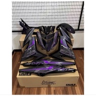 y15 V1 V2 RC PURPLE COVER SET TAMPAL SIAP STICKER