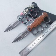 【現貨 免運】指虎拳套戶外野營四指拳扣刀防身器材破窗多功能便攜防身折疊刀
