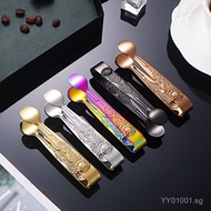 Cross-Border 304 Stainless Steel Ice Clamp Coffee Cube Sugar Clamp High-value Rose Clamp Thickened I