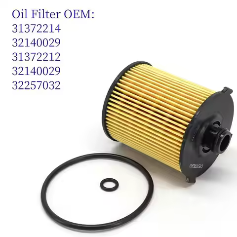 1pcs Car Oil Filter For VOLVO S60 S80 S90 V40 V60 V70 V90 XC40 XC60 XC90 D2 D3 D4 D5 T3 T4 T5 T6 T8 
