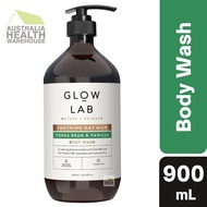 [Expiry: 10/2026] Glow Lab Soothing Oat Milk Tonka Bean & Vanilla Body Wash 900mL