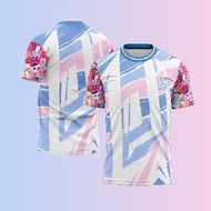 HRT BR05 - JERSI HARAT PINKY BLUE BAJU SUKAN MSSD MSS