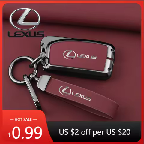 Interior Stickers Leather Car Key Case Cover For Lexus IS ES CT200H NX LX 250 300 350 450H 300H ES30