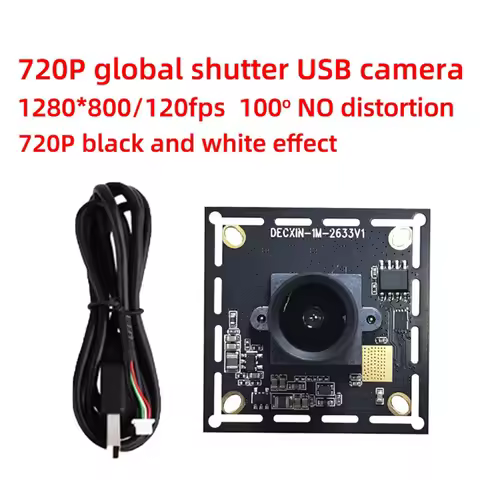 B03B-720P Global Shutter Exposure Usb Industrial Camera Module 120 Frames OV9281 High-Speed Mobile C