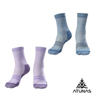 [ATUNAS ATUNAS] Mid-Tube Thick-Soled Wool Socks (A1ASGZ06N/Thick-Soled Hiking Socks/Towel Socks/Two 