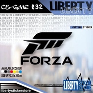 Forza Motorsport Logo Sticker Sim Racing