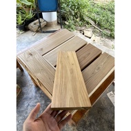 Teak Wood Sheet Width 5 Inches Thickness 1.3 Cm. Length 50 2-Sided Plan Ready To Use