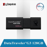 KINGSTON FLASH DRIVE DATA TRAVELER 100 G3 128GB FLASH DISK DT100G3/128GB