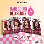 MERAH Miranda Permanent Hair Color Red Series 30ml | Red Hair Dye