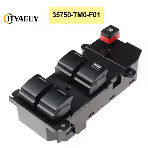 35750-TM0-F01 35750-TM0-A01 Power Window Master Control Switch for Honda City 2007-2012 35750TM0F01 