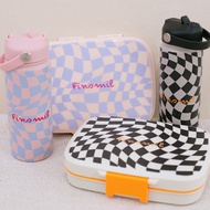 Finsmil Kids Stainless Steel Water Bottle Thermos Unisex Children's Drinking Bottle Girl Boy