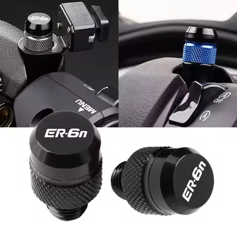 For KAWASAKI ER-6N ER6N ER 6N 2012-2023 Motorcycle M10*1.25 Aluminum Screws Bolts Mirror Hole Plugs 