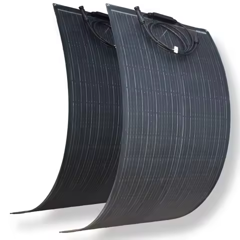 220W Flexible Solar Panel Used for Charging RV or off Grid/Backup Solar Systems, (110W * 2PCS) Flexi