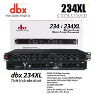 Crossover DBX 234XL FREQUENCY FILTER, Good Sound Adjustment, 3-Way Frequency Divider to Protect Spea