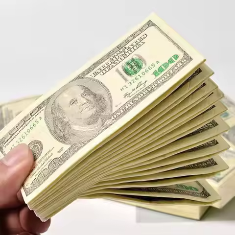 【AD】9Pcs/Set Funny Dollar Pattern Tissue Paper Disposable Towel Pure Wood Portable Money Napkin Hand