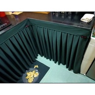 langsir skirting dapur sinki, kabinet table top