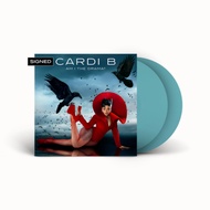 Vinyl Cardi B-AM I THE DRAMA? (Indie Exclusive 2LP Baby Blue Includes Signed Art ard)