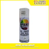 Nikko Spray Paint 144 Primer White All Purpose Quick Drying High Gloss Acrylic Spray Paint 400cc- So