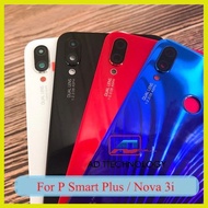 ◫ ◈ ☏ Back Cover For Huawei nova 3i Nova 3i Back Cover Battery Cover Door Housing+Flash Cover Nova3