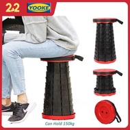 Foldable Collapsible Stool Portable Plastic Outdoor Fishing Picnic Folding Chair Step Stool