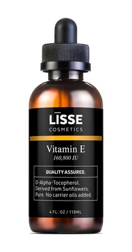 Pure Concentrated Vitamin E Oil - 160,800 IU - No Carrier Oils - D-Alpha Tocopherol