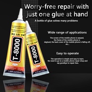 T8000 Multi-Purpose Glue |   GAM Mobile Screen LCD Back Cover DIY Black Glue Phone Screen Repair Adh