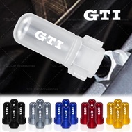 4pcs Car Tire Air Laser Logo Cap Aluminium Car Valve Protect Cover for GTI POLO Golf 5 6 7th generat