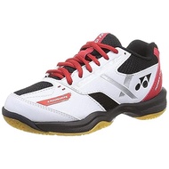 YONEX Badminton Shoes Power Cushion 670 White/Red Sportswear Outfits