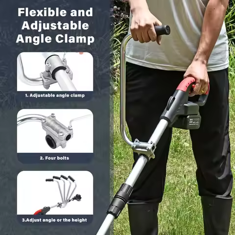 Trimmer Handle - Ergonomic Trimmer Grip Weeder Trimmer Handle Lawn Trimmer Handle for Lawn Care Trim