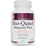 Wellness Extract BioQuinol Ubiquinol CoQ10 with Geranylgeraniol Softgel Capsules 150mg for Cellular 