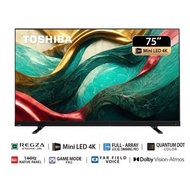 TOSHIBAทีวี 75Z870MP สมาร์ททีวี 75 นิ้ว 4K VIDAA UHD MiniLED รุ่น 75Z870MP ปี 2023