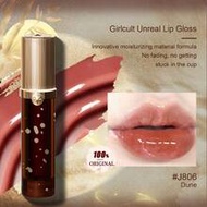 Girlcult Unreal Lip Gloss J806Dune 3.5ml/0.12fl.Oz High-Shine Glitter Liquid Lip Gloss, Highly Pigme