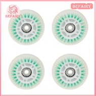 Befairy Flashing Inline Roller Skate Replacement Wheels with 4 Pieces 3 Sizes