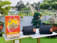 Combo loa treo tường cao cấp 2 loa F550 và amply 9100  tói uu hóa không gian dễ dàng lắp đặt cho phò