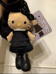 全新流行日本Hello Kitty 黑色禮服長腿娃娃掛件
