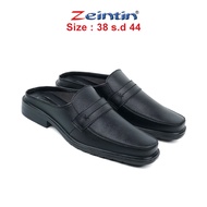 Zeintin - Terbaru Bustong Kulit Sintetis Swedian - Sepatu Formal Pria Terlaris - Sepatu Slop Pria Te