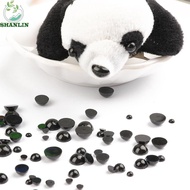 SHANLIN 1 Box Doll Round Flat Black Eyes, Round Flat Doll Eyes Amigurumi, Bear Dolls Eyes Handmade P