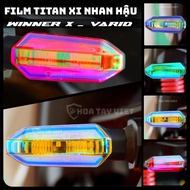 [1 bag] Vario - Winner x titanium color changing REAR turn signal light sticker